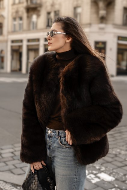 Fur Coat Rosalee  FOX FUR