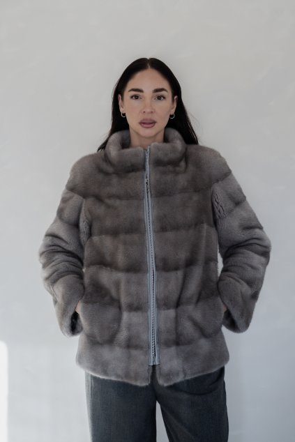 Mink Jacket No. 01 - SILVER MINK