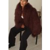 Mongolie Coat Dramatique / Long 75  MONGOLIAN FUR