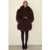 Mongolie Coat Dramatique / Long 75  MONGOLIAN FUR
