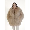 Mongolie Coat Dramatique / Long 75  MONGOLIAN FUR