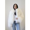 Mongolian Coat Chic 55 - WHITE