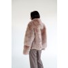 Oboustranná shearling bunda Helene - TAWNY BROWN  TOSCANA