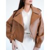 Kožená bunda Sofi II - HAZELNUT