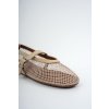 Mesh ballet flats