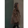 Shearling Jacket Elis - HONEY BEIGE  TOSCANA