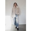 Tigrado Shearling Jacket Anna - CREAM