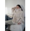 Tigrado Shearling Jacket Anna - CREAM