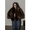 Toscana Shearling Jacket Rose - WALNUT BROWN