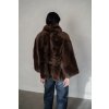 Toscana Shearling Jacket Rose - WALNUT BROWN