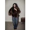 Toscana Shearling Jacket Rose - WALNUT BROWN