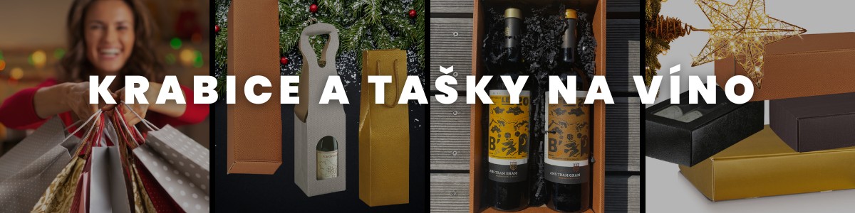 Krabice a tašky na víno