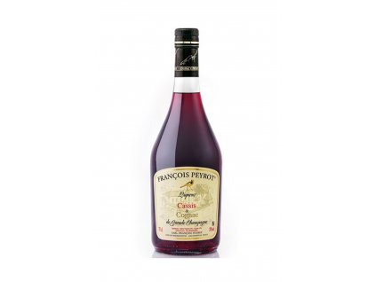 Francois Peyrot Liqueur Cassis & Cognac (Černo-rybízový likér) 0,7l