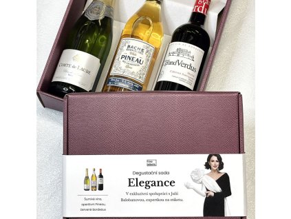 Dárková sada Elegance s Julií Balobanovou