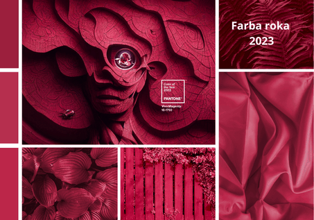 Farba roka 2023 - Viva Magenta