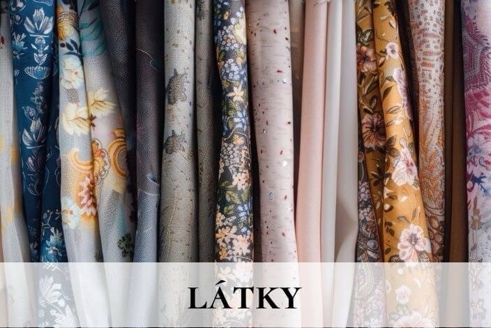 Široký sortiment metrového textilu. Látky podľa najnovších trendov.