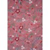 Teplákovina ružová folklór - Ľudové kvety - Digital print