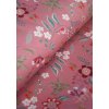 Teplákovina ružová folklór - Ľudové kvety - Digital print