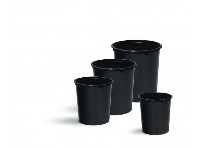 Černý plastový kelímek na barvu (Balení 200 ks, Objem 400 ml)