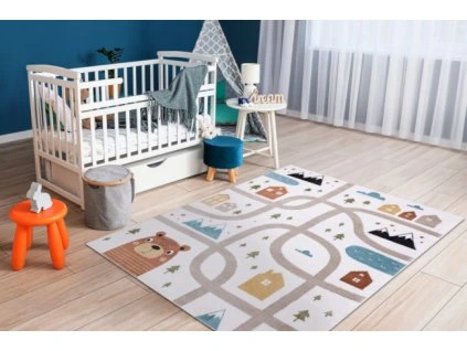 detsky koberec fun polar kremovy 3