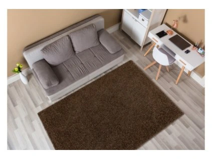 koberec soffi shaggy hnedy 3