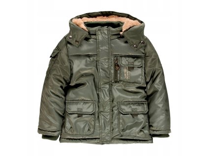 Chlapcenska zimna bunda Boboli 515135 4603 zelena