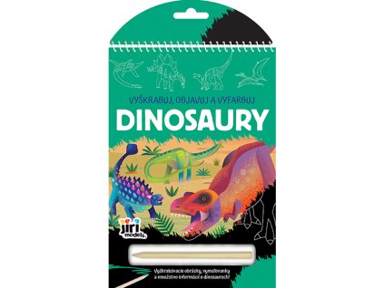 0005094 vyskrabuj objavuj vyfarbuj dinosaury