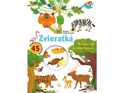 0004862 hrame sa so samolepkami zvieratka