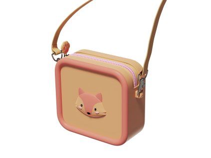 The Zoofamily silicon bag fox side front