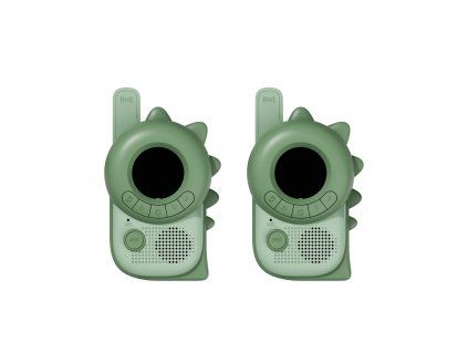 Packshot Duo Dino green green Walkie Talkie Front Zoofamily