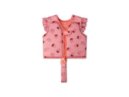 2025se127 plavacia vesta pre deti strawberry 1 2 roky