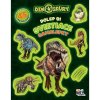 0005356 dolep si svietiace samolepky dinosaury