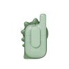 The zoofamily dino green walkie talkie back