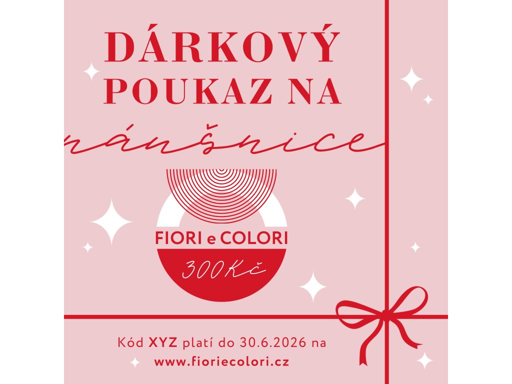 FeC dárkový poukaz 300