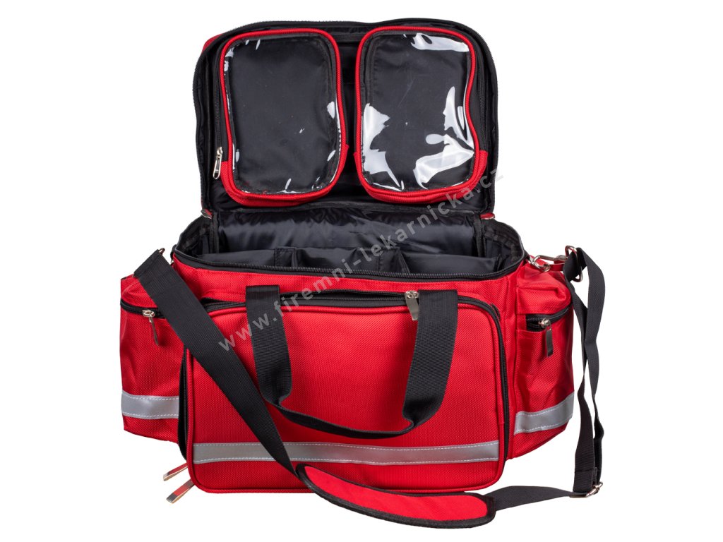 LEK45R A1 Zdravotnická brašna MEDIUM červená 03
