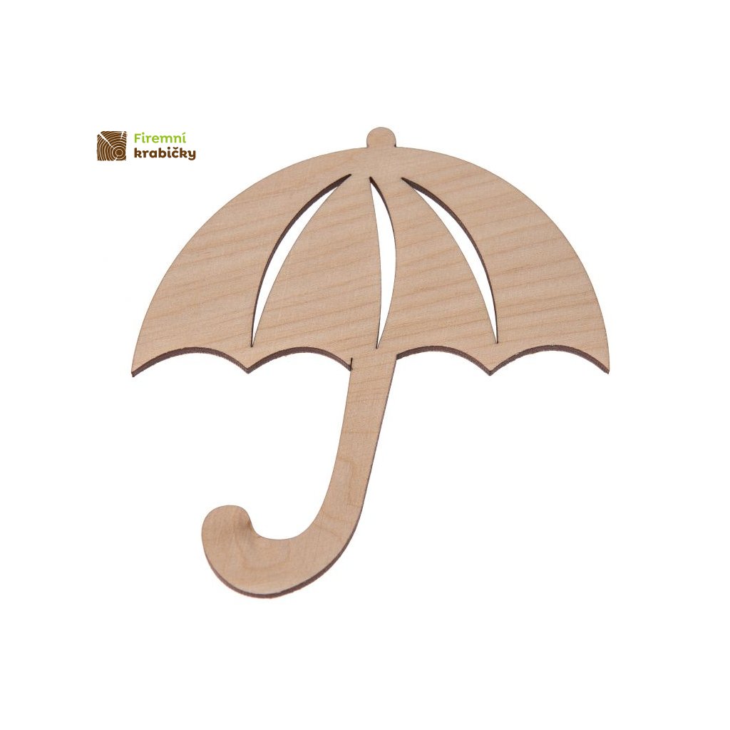 drewniana parasolka