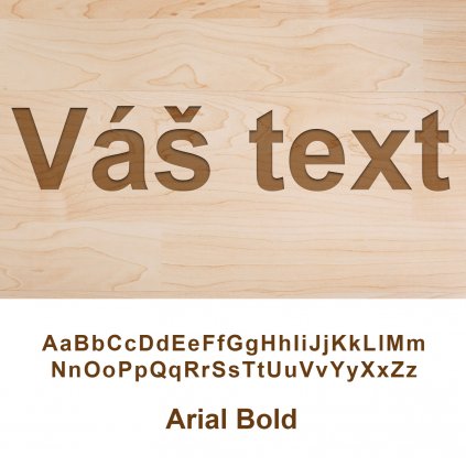 arial bold