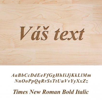 times new roman bold italic