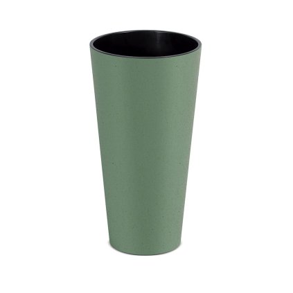 68039 kvetinac tubus slim eco wood zeleny 20 0cm