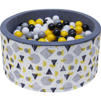 14693 detsky bazenek s micky oranzovy motiv 200 ks micku