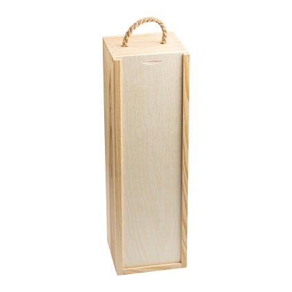 13280 drevena krabicka box na lahev vina