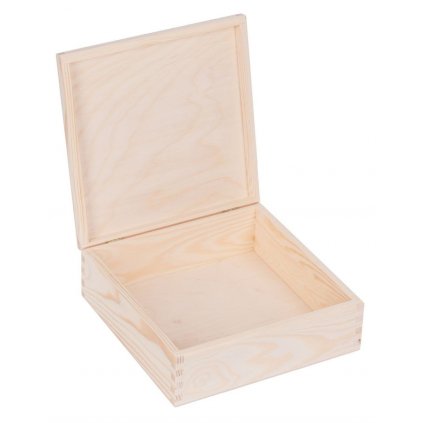 13286 drevena krabicka 22x22 cm