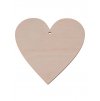 drewniane serce 10x10 cm