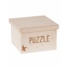 12236 dreveny box na hracky puzzle gravir maly