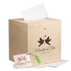 Dřevěný box XXL se zámkem na přání + klíčenka s kovovým mini USB flash diskem 16 GB  + KLÍČEK ZDARMA