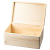 Dřevěná krabička - 30x20x14 cm, Přírodní