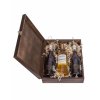 13283 drevena krabicka box na tri lahve vina