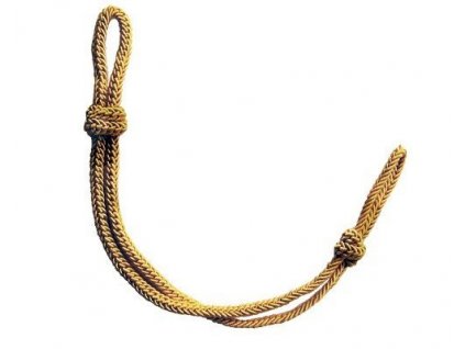 Podbradník dvojitý zlatý