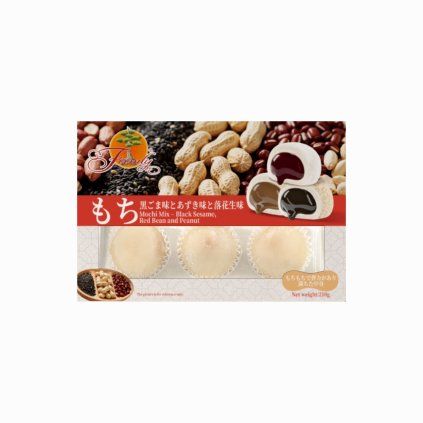 Mochi mix sezam peanut red bean