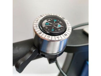 zvonek kompas silver new